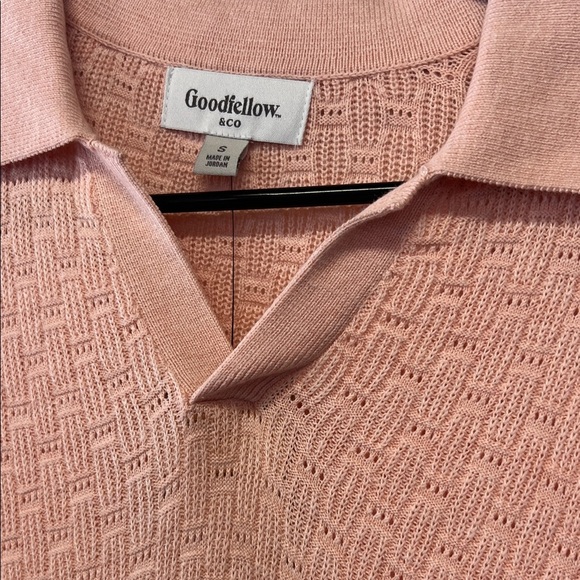 Goodfellow & Co Men's Textured Johnny Collar Sweater size Small​ - Picture 5 of 9